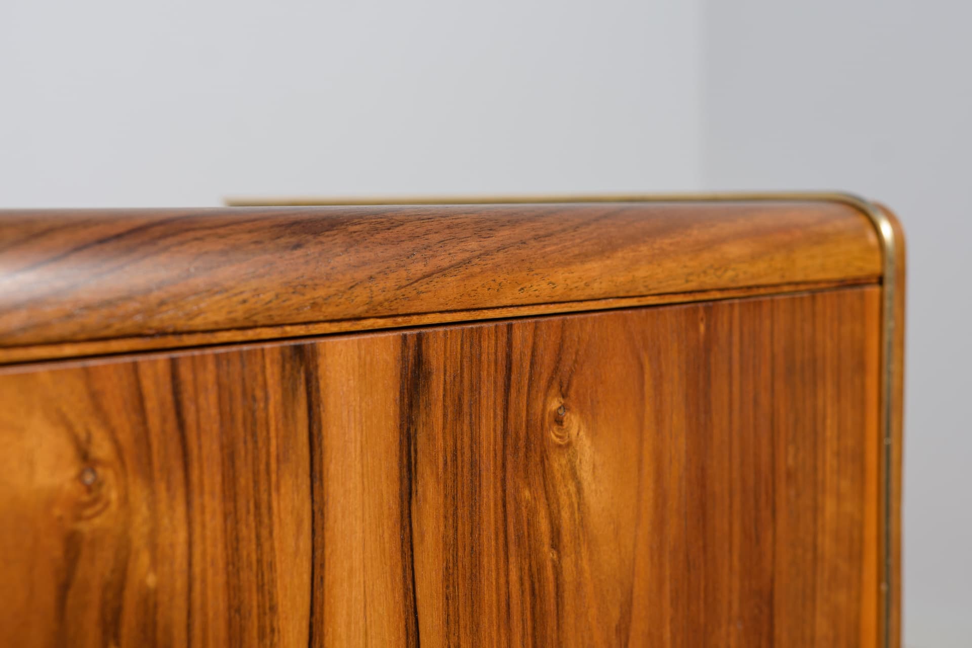 Sideboard, walnut brown, oak beige, by B. Landsman, H. Nepozitek, Jitona, Czechoslovakia, 1960s. - 298524