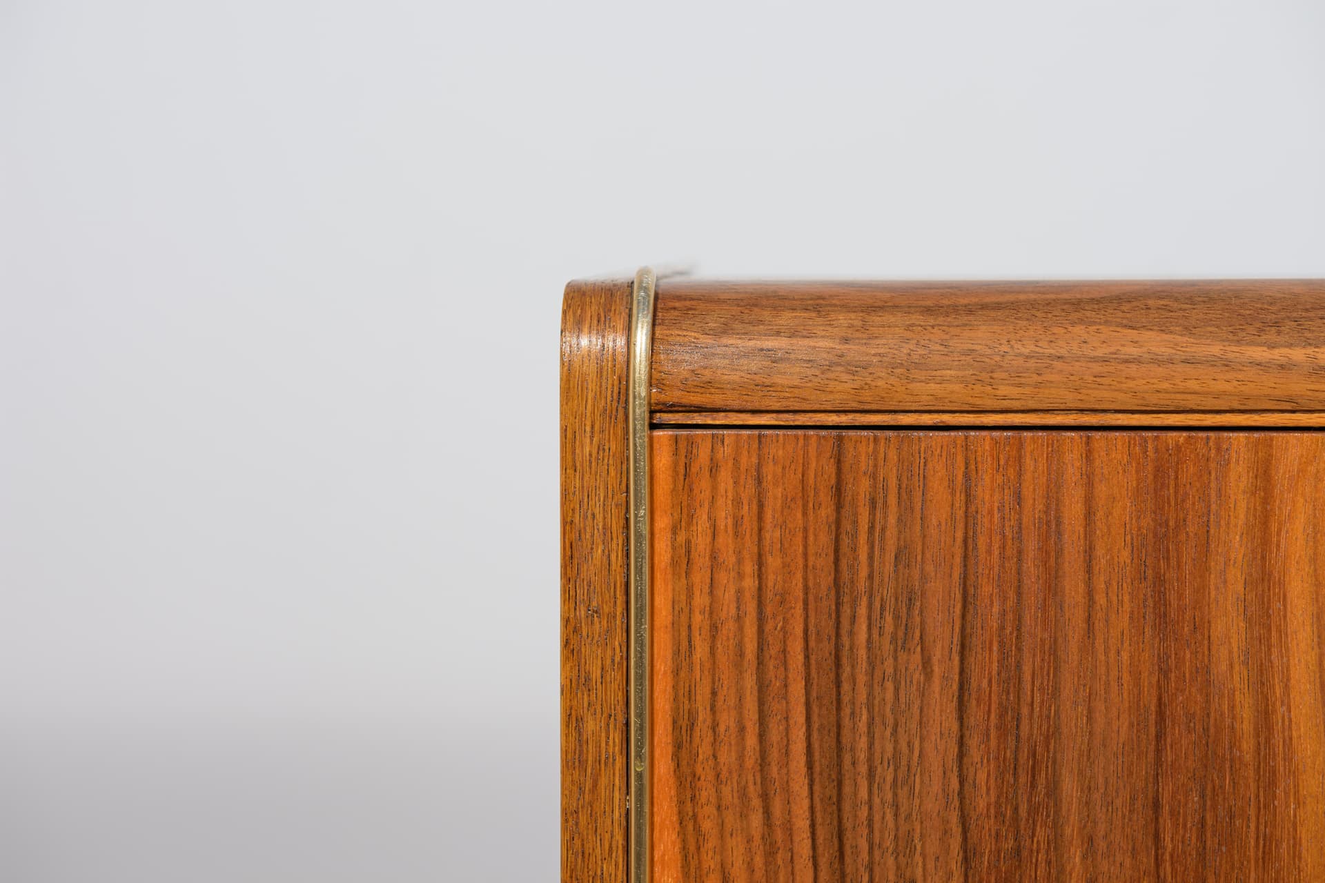 Sideboard, walnut brown, oak beige, by B. Landsman, H. Nepozitek, Jitona, Czechoslovakia, 1960s. - 298523