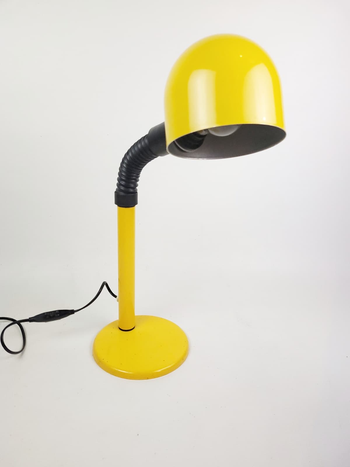 Table Lamp Alda, yellow, metal, Sweden, 1970s - 298673