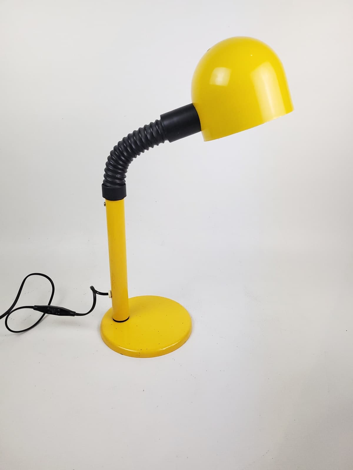 Table Lamp Alda, yellow, metal, Sweden, 1970s - 298672