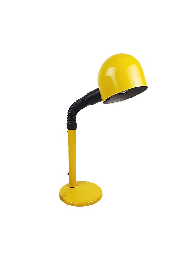 Table Lamp Alda, yellow, metal, Sweden, 1970s - DIMENSION