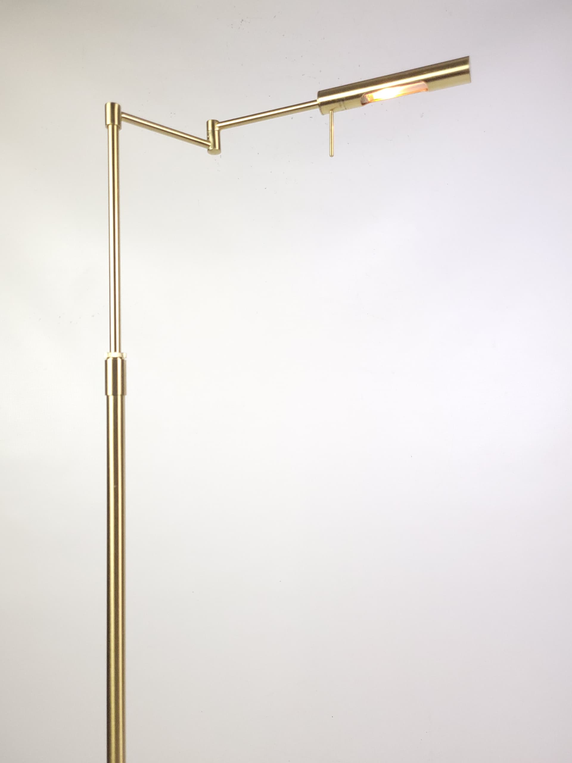Floor lamp, gold brass, metal, 1990s - 298716