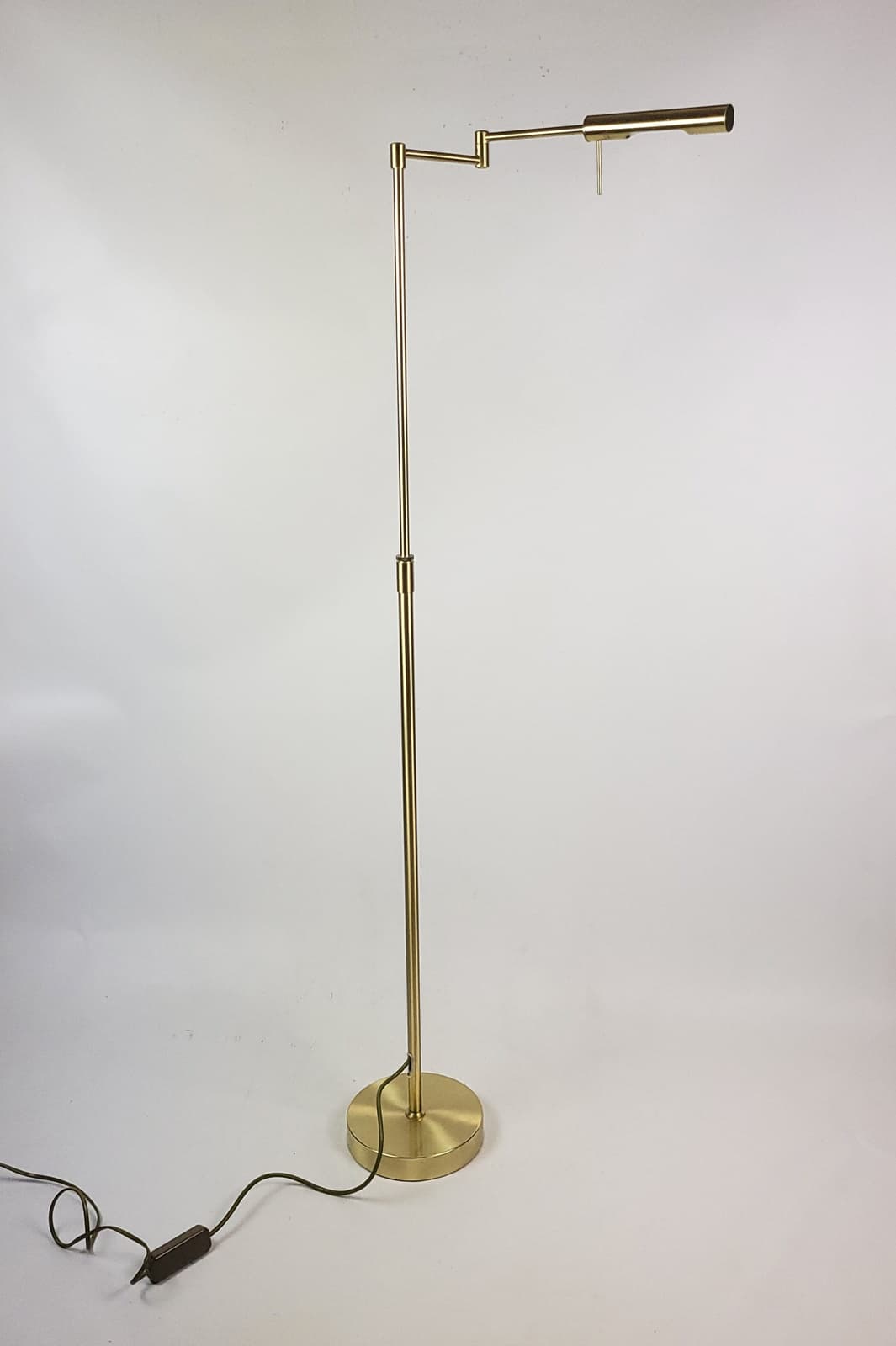 Floor lamp, gold brass, metal, 1990s - 298717