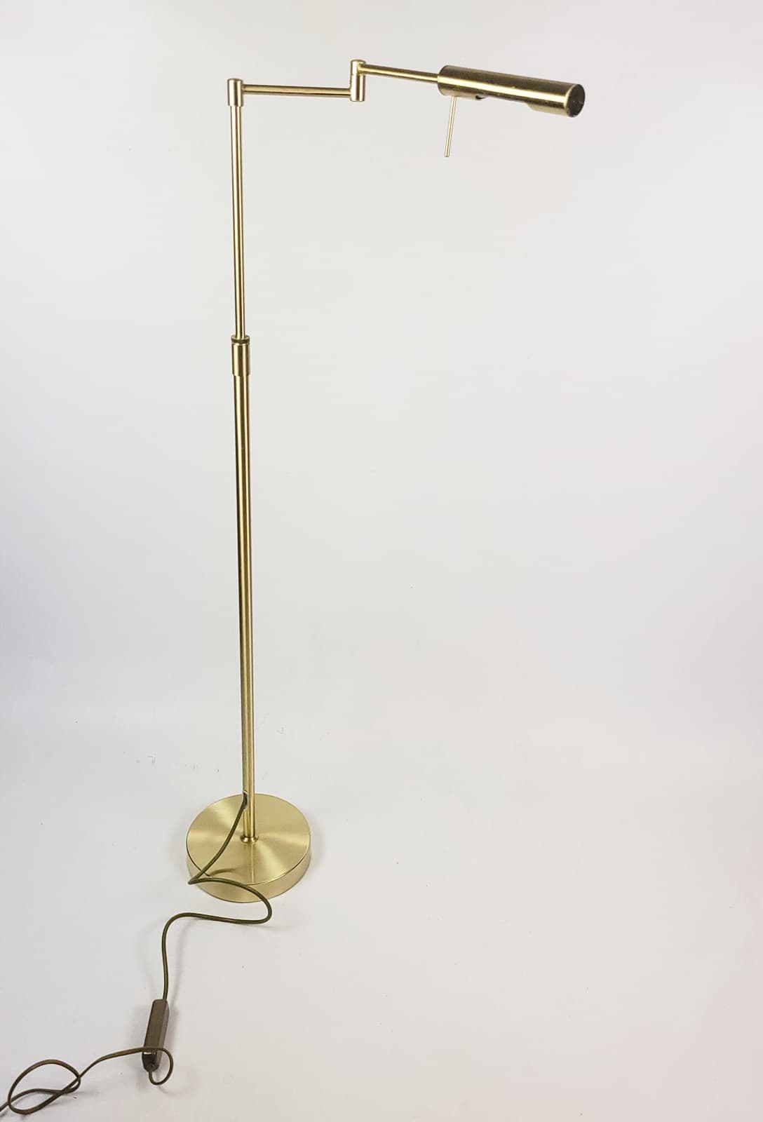 Floor lamp, gold brass, metal, 1990s - 298715