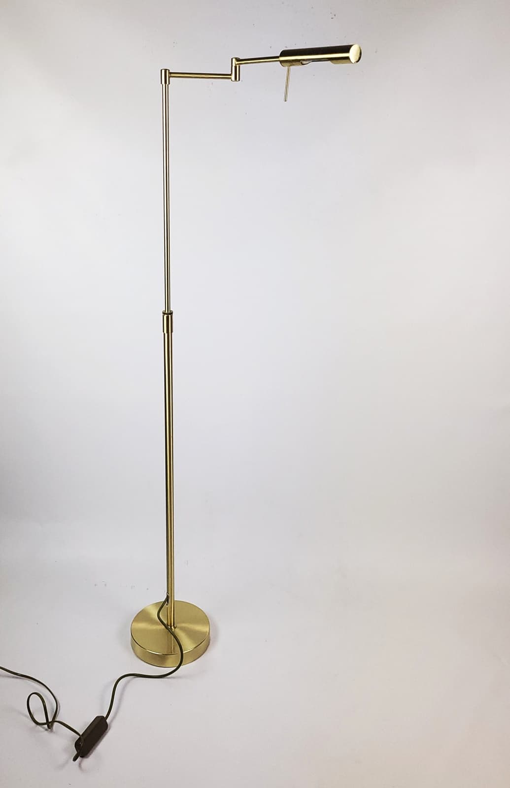 Floor lamp, gold brass, metal, 1990s - 298712