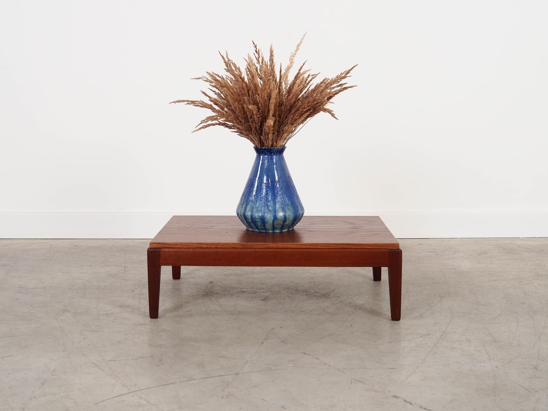 Coffee table, brown oak, Denmark, 1970s. - 298776