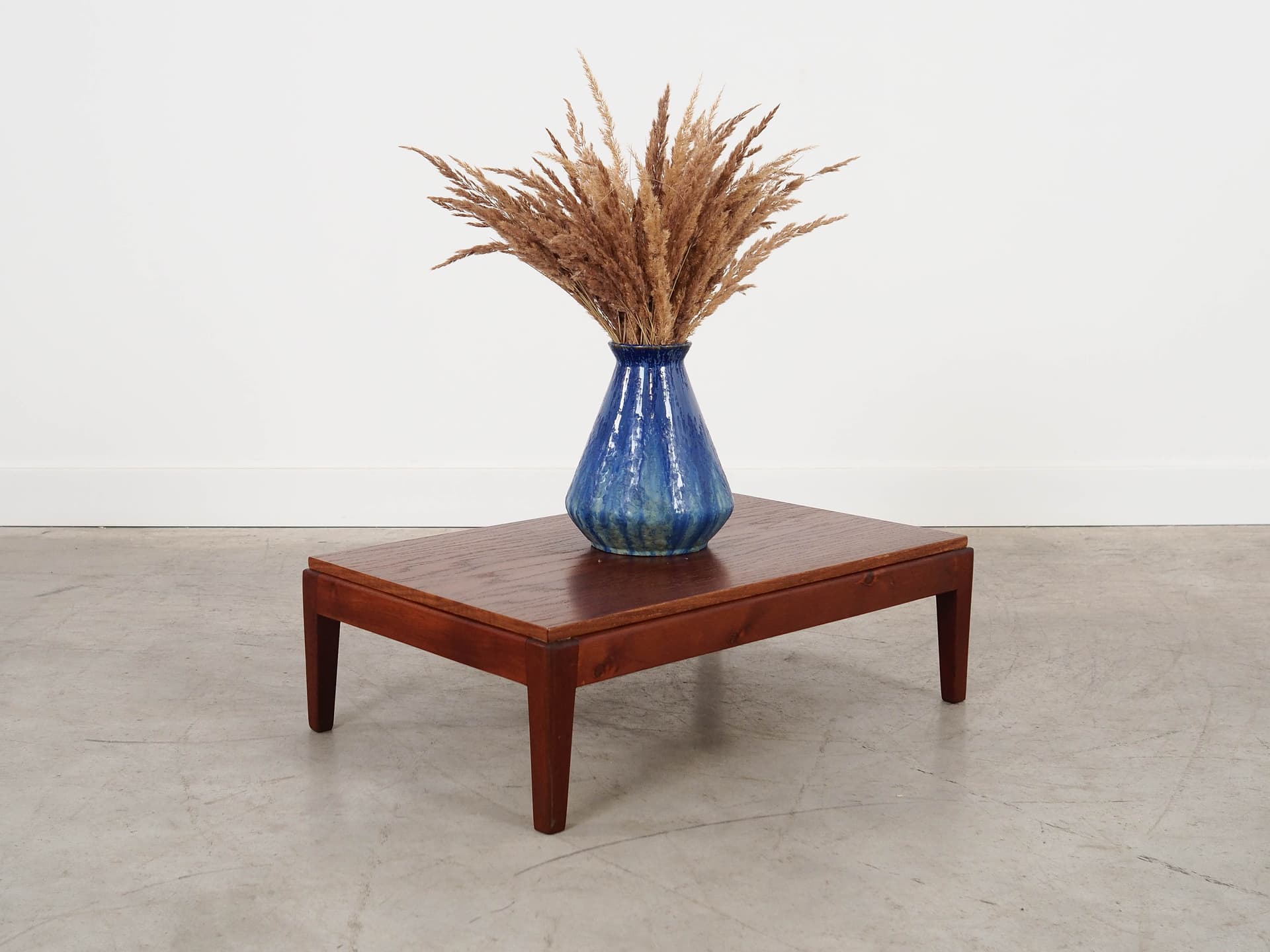 Coffee table, brown oak, Denmark, 1970s. - 298779