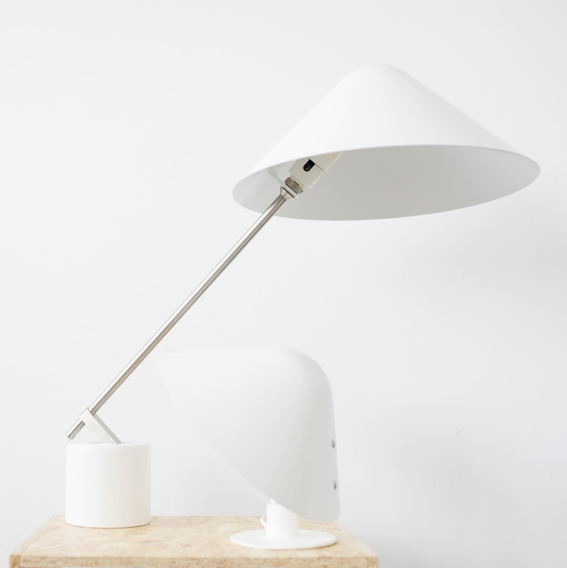 Lampa wisząca, biały, metal, Dania, lata 90. - 299344