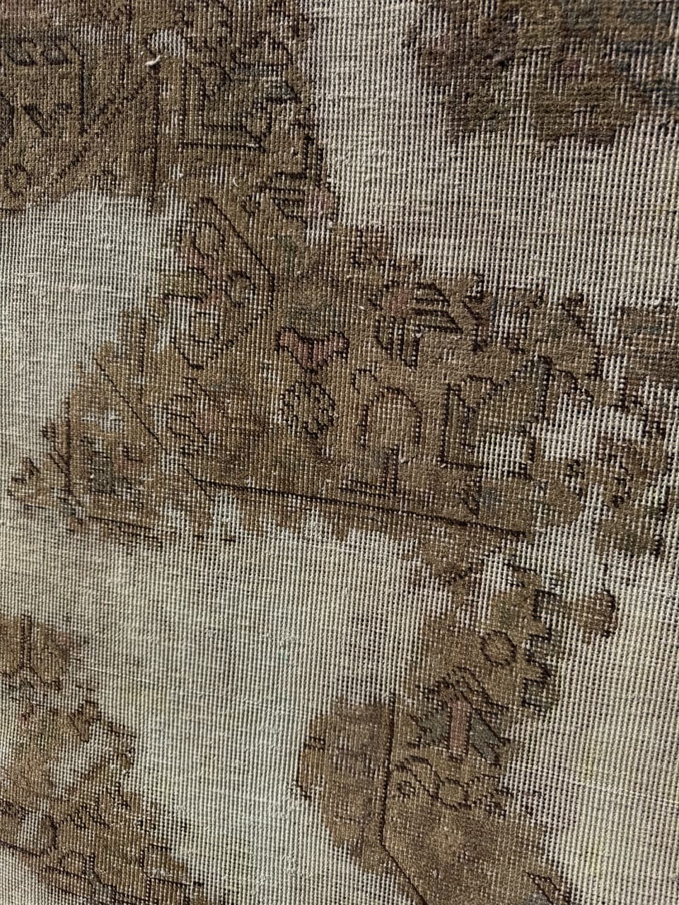 Dywan perski, 360x280 cm, wełna beżowy brązowy, Iran - 299377