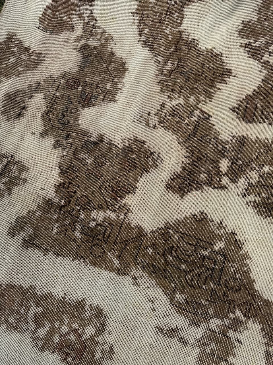 Dywan perski, 360x280 cm, wełna beżowy brązowy, Iran - 299383