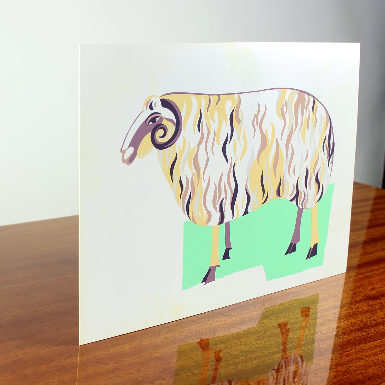 Panel ścienny Pop Art, biały plastik, Czechosłowacja, lata 60. - 299737