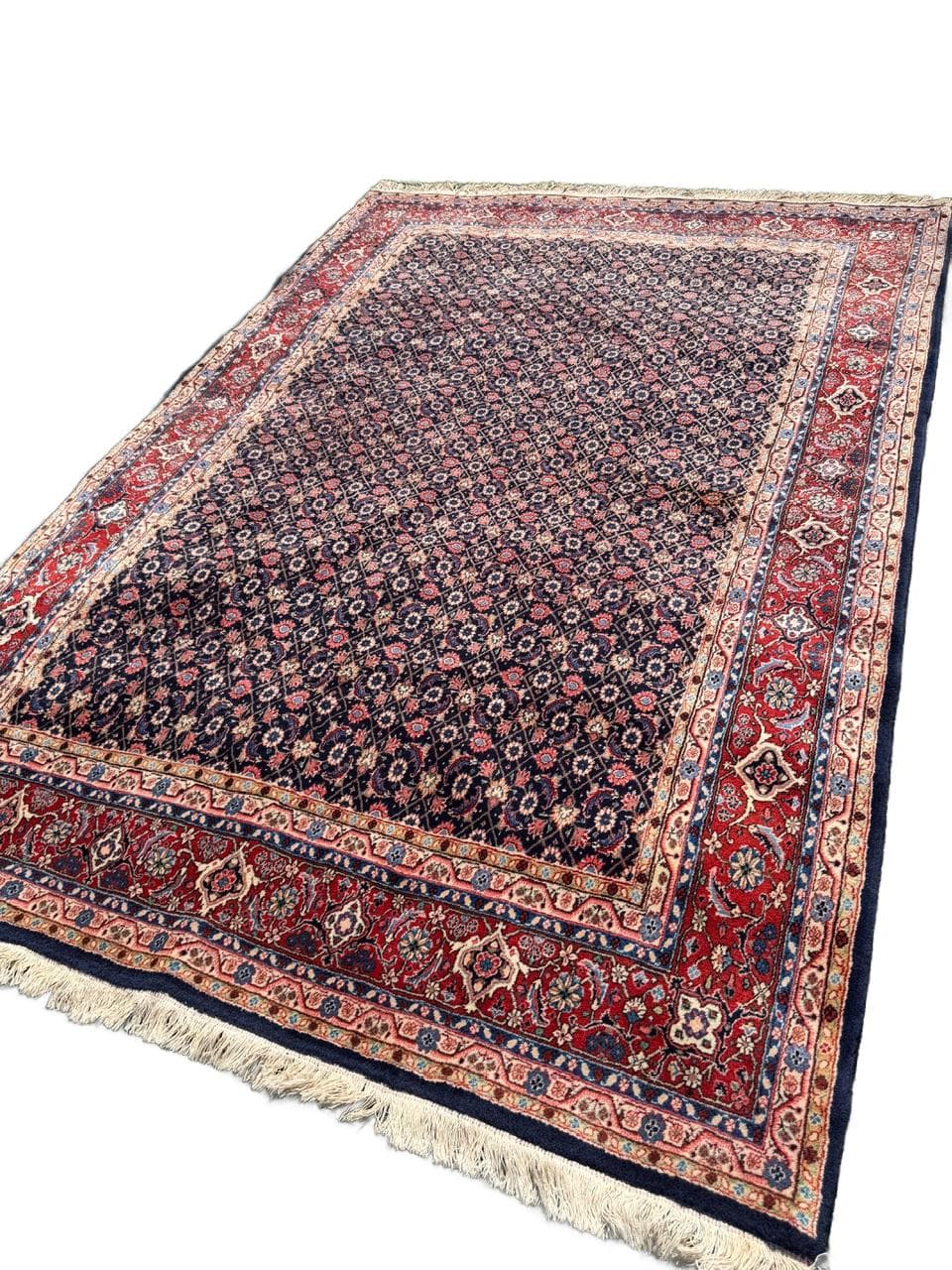Dywan Bidjar, 315x205 cm, granatowy, wełna kaszmirowa, Iran
