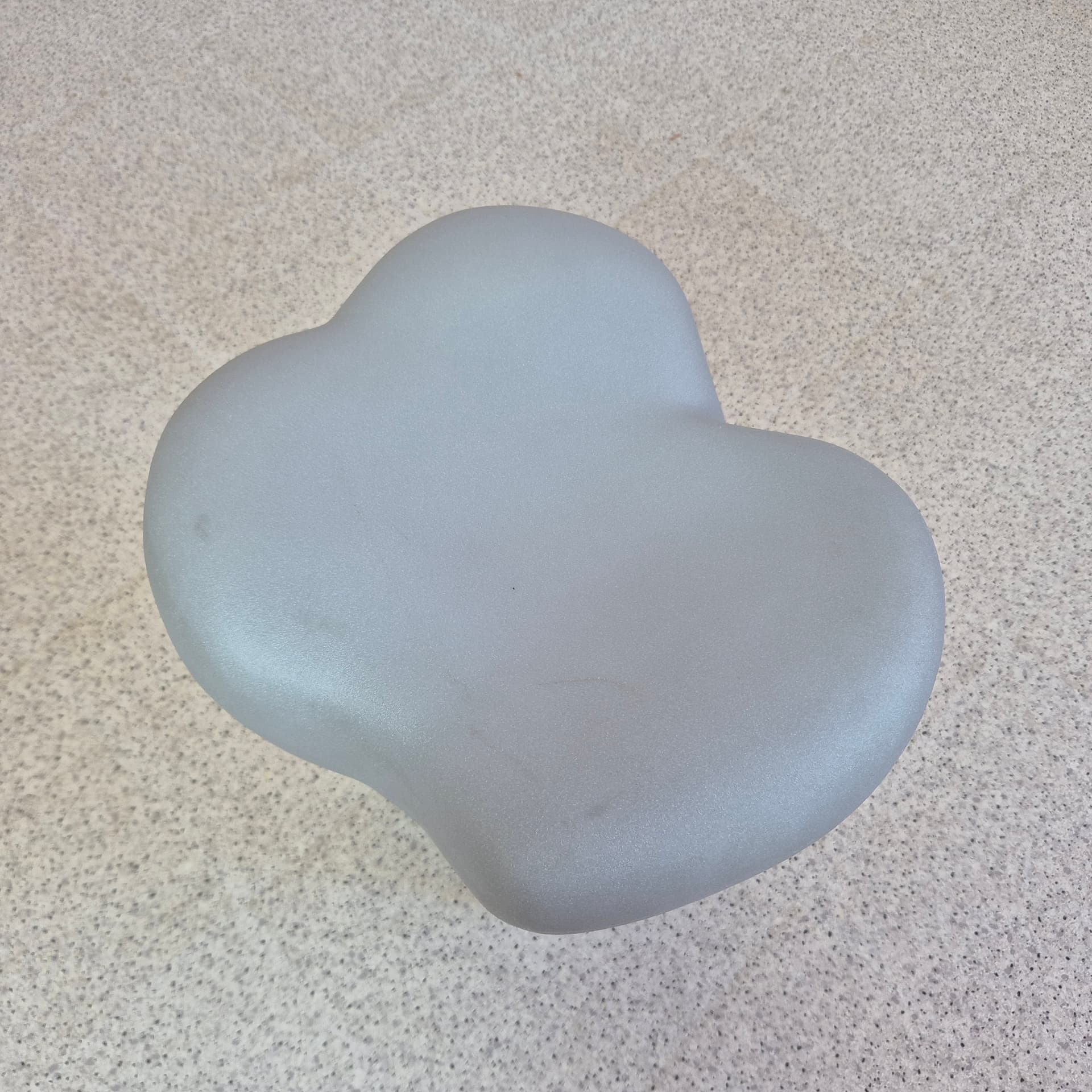 Stool The Tooth, grey plastic, by P. Starck, early 21st c. - 300538