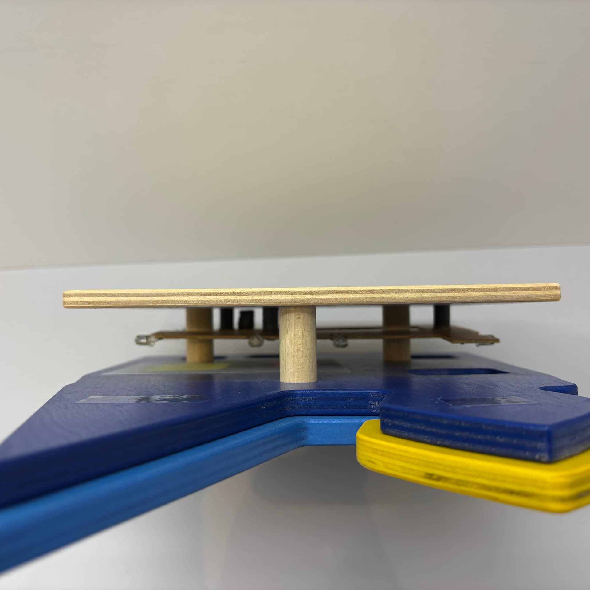 Wall Lamp Haba, blue, plywood, plastic, Germany, 1990s. - 300564