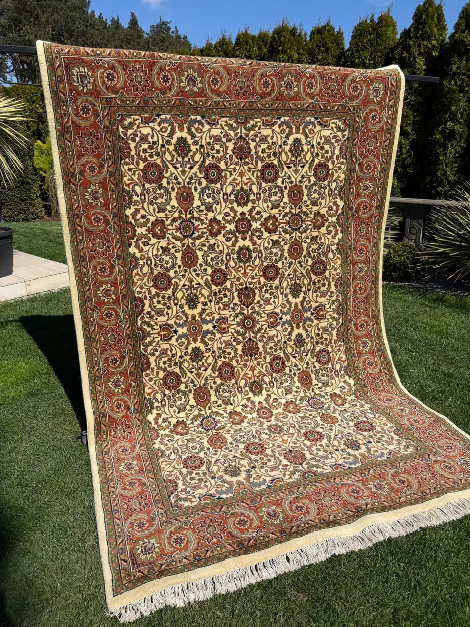 Dywan Indo Bidjar 300x200 cm, multikolor, wełna, Indie - 300958