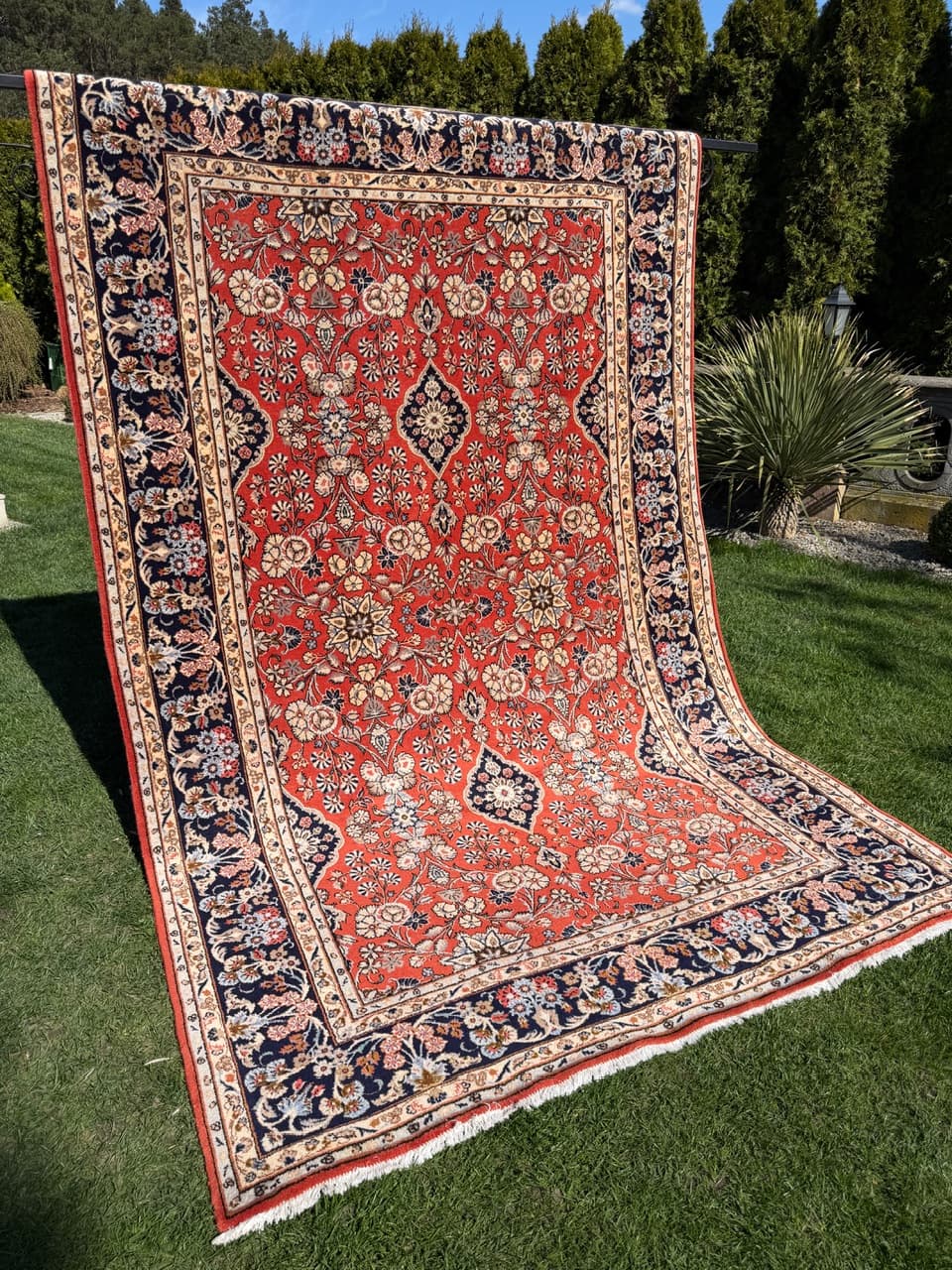 Dywan Keshan, 310x200 cm, multikolor, wełna, Iran - 300973