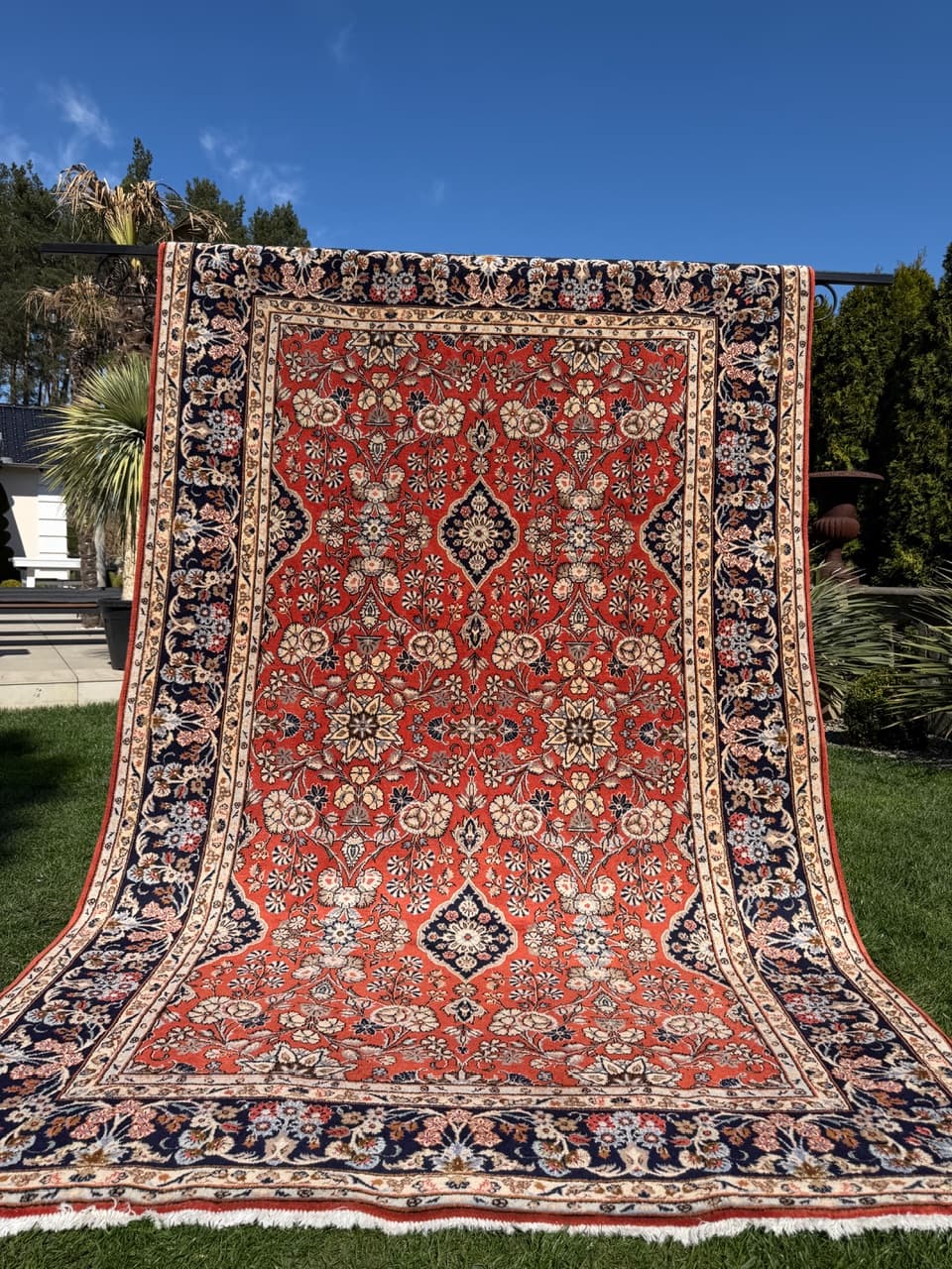 Dywan Keshan, 310x200 cm, multikolor, wełna, Iran - 300974