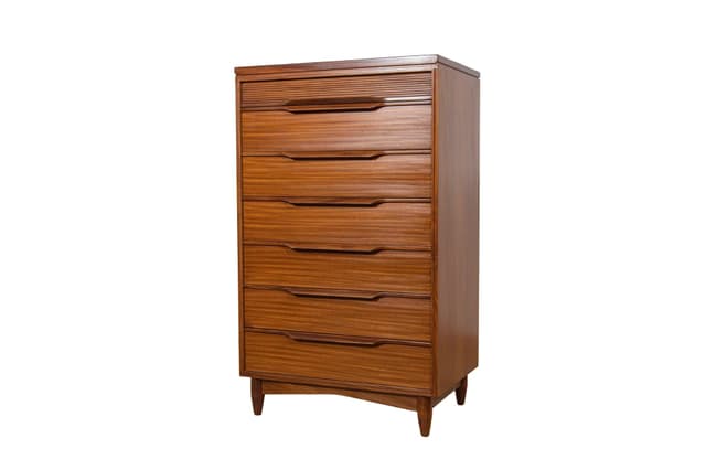 Komoda, mahoń, teak, Wielka Brytania, lata 60. - WYMIARY