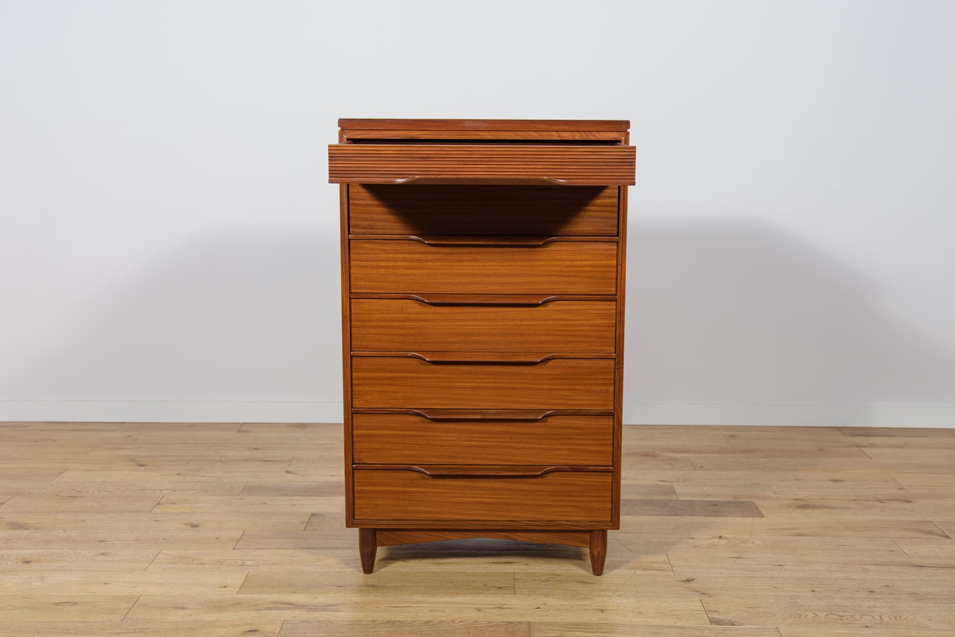 Komoda, mahoń, teak, Wielka Brytania, lata 60. - 301115