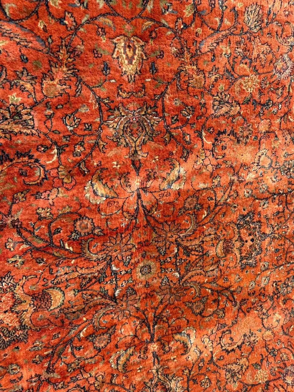 Dywan perski Indo Bidjar 325x240 cm, wełna czerwona, Indie - 301594