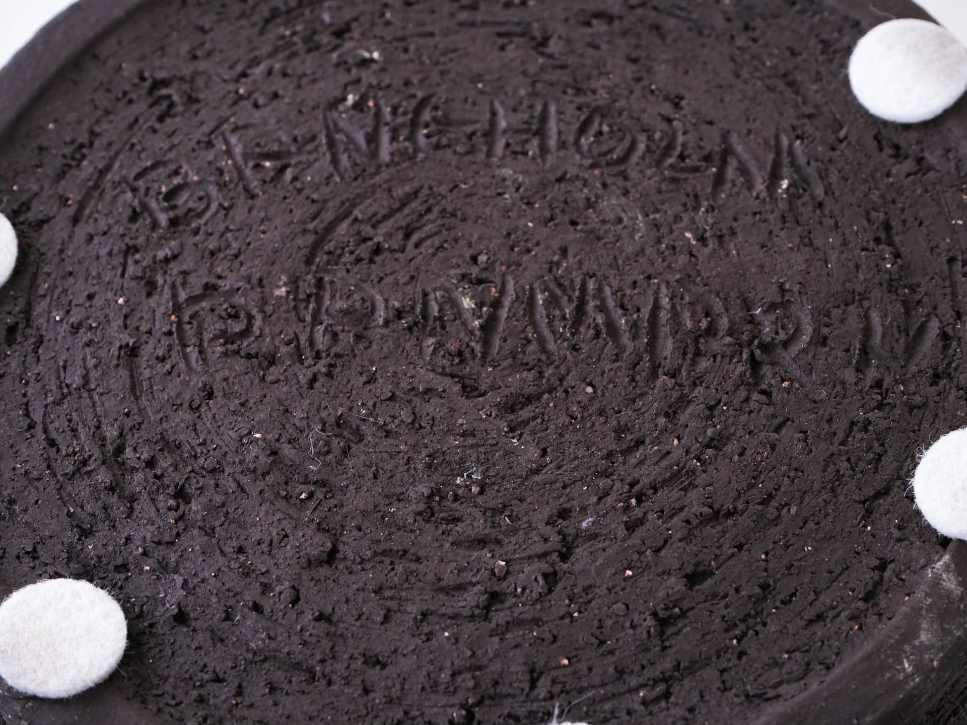 Misa, ceramika brązowa niebieska, Dania, lata 60. - 301765