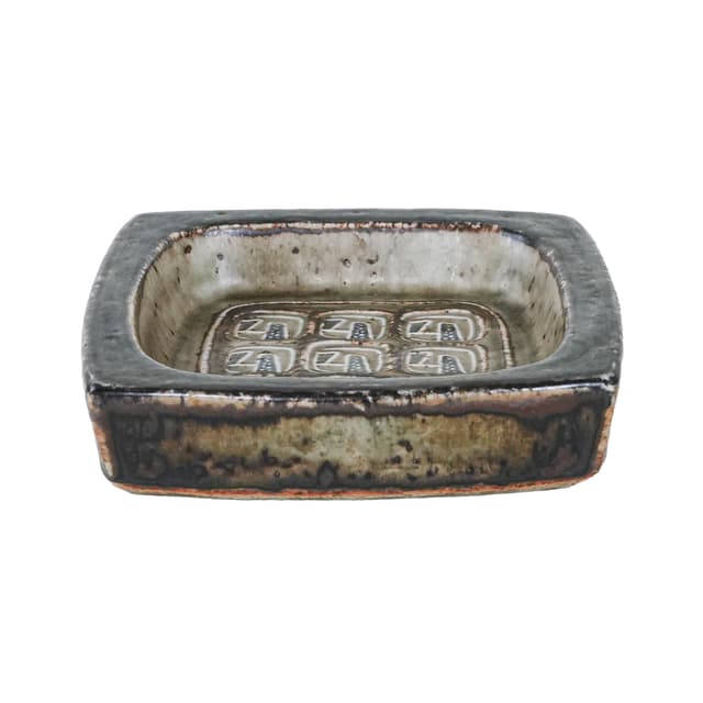 Misa Baca, ceramika zielona, proj. N. Thorsson, Royal Copenhagen, Dania, lata 60. - WYMIARY
