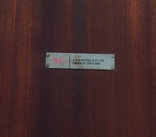 Stół rozkładany, teak brązowy, McIntosh, Wielka Brytania, lata 60. - 302352