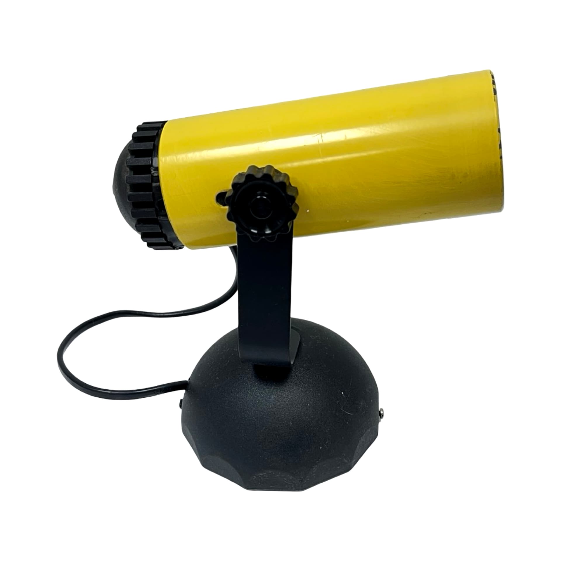 Wall sconce Typ 12, Space Age, yellow black metal, Polam, Poland, 1970s. - 302393