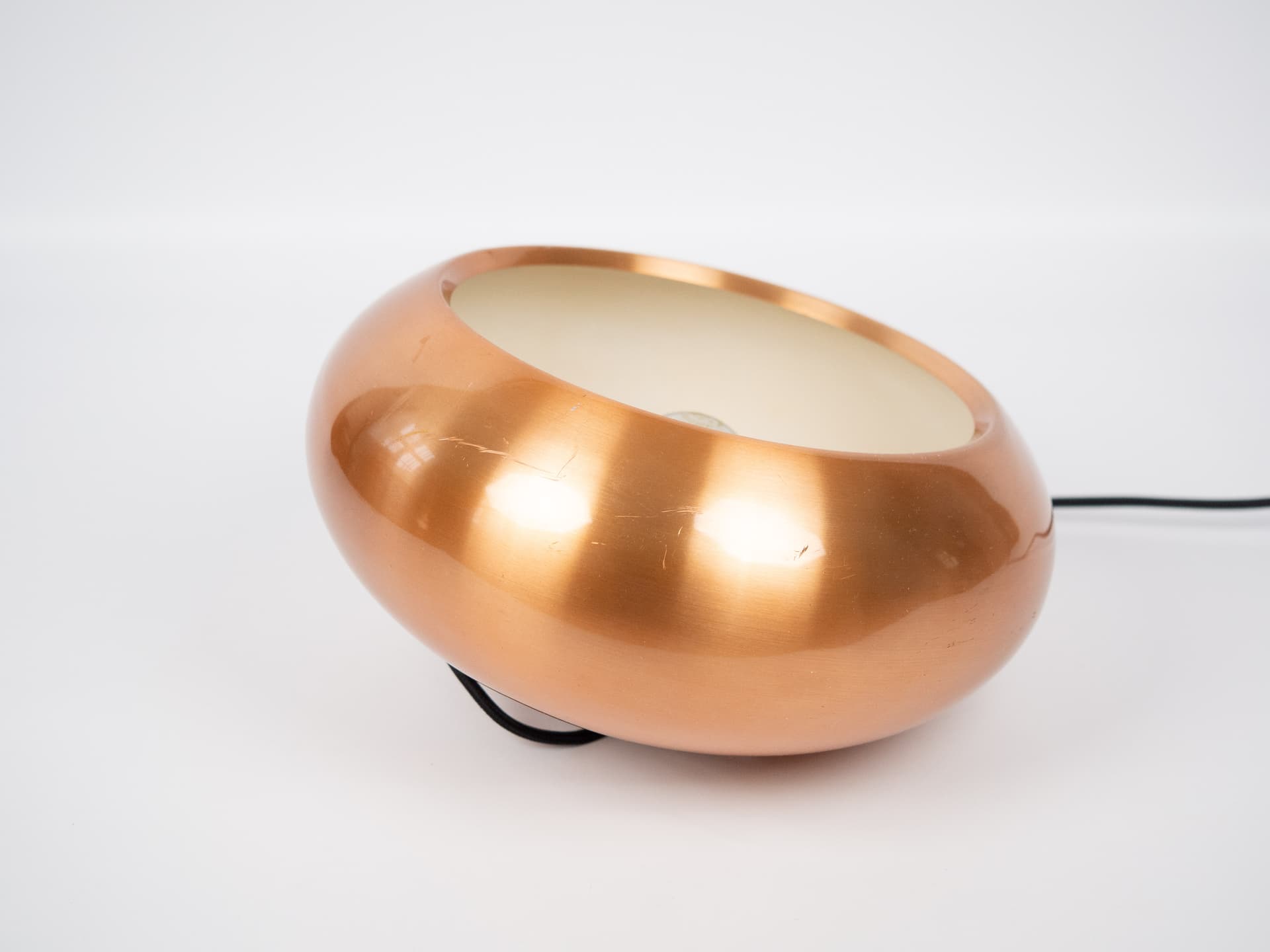 Pendant lamp Medio, copper, metal, by J. Hammerborg, Fog & Mørup, Denmark, 1960s. - 302530