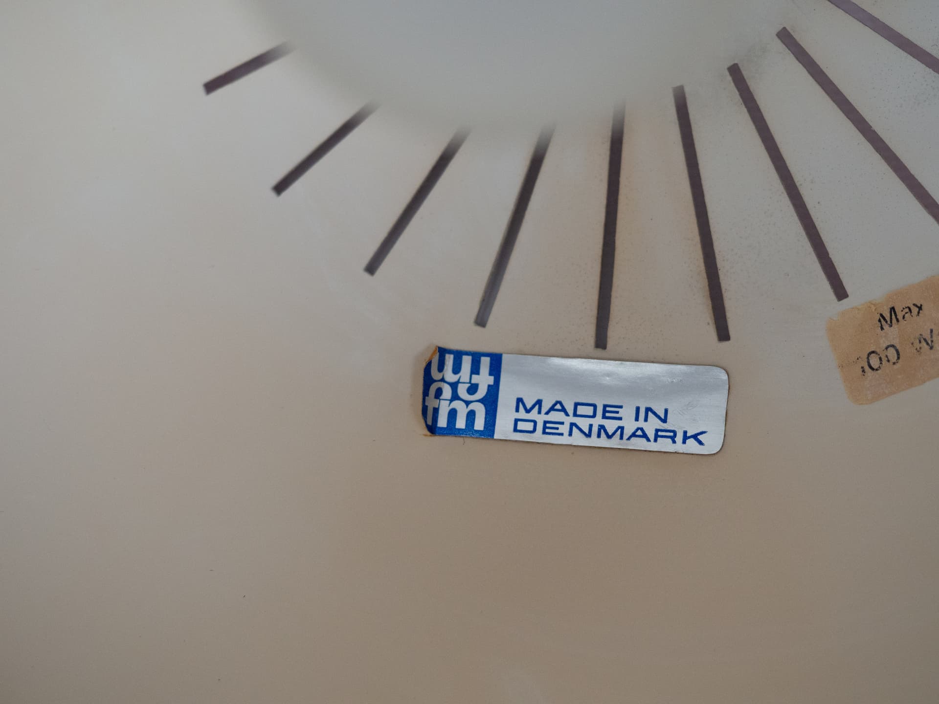 Pendant lamp Medio, copper, metal, by J. Hammerborg, Fog & Mørup, Denmark, 1960s. - 302534