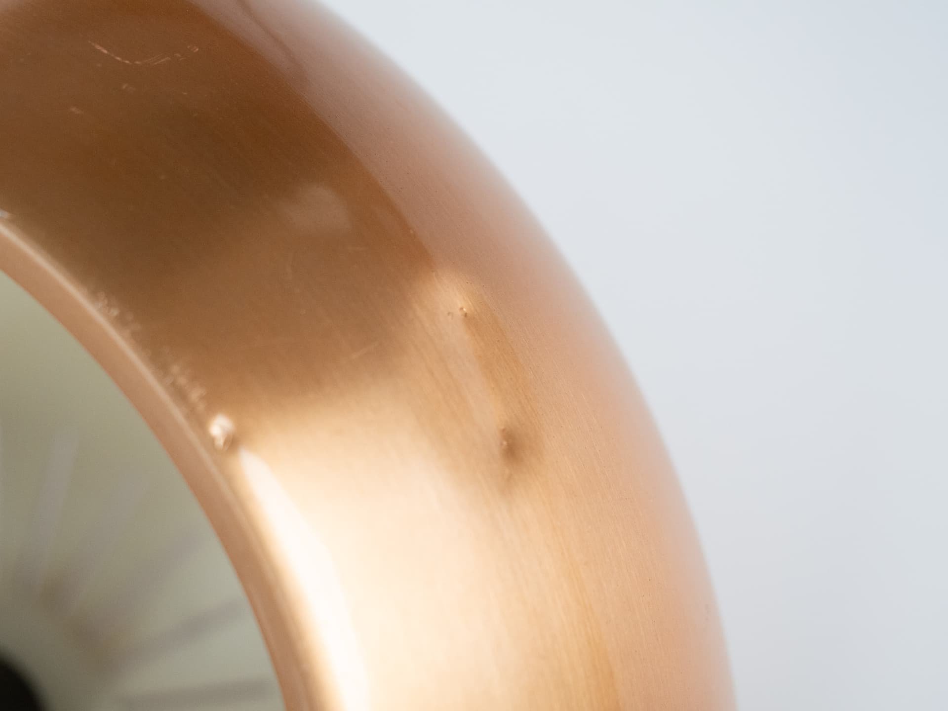 Pendant lamp Medio, copper, metal, by J. Hammerborg, Fog & Mørup, Denmark, 1960s. - 302532