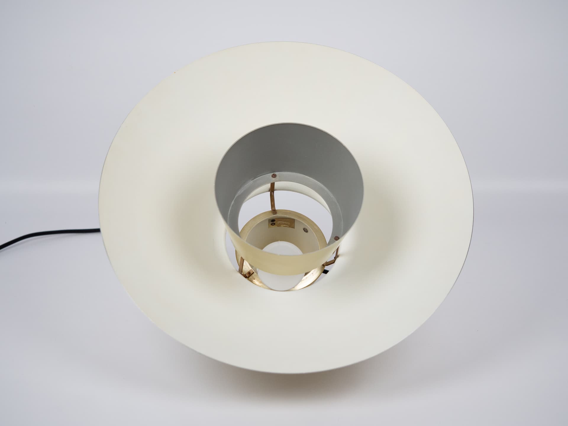 Pendant lamp Navy, gold brass, Nordisk Solar, Denmark, 1940s. - 302594