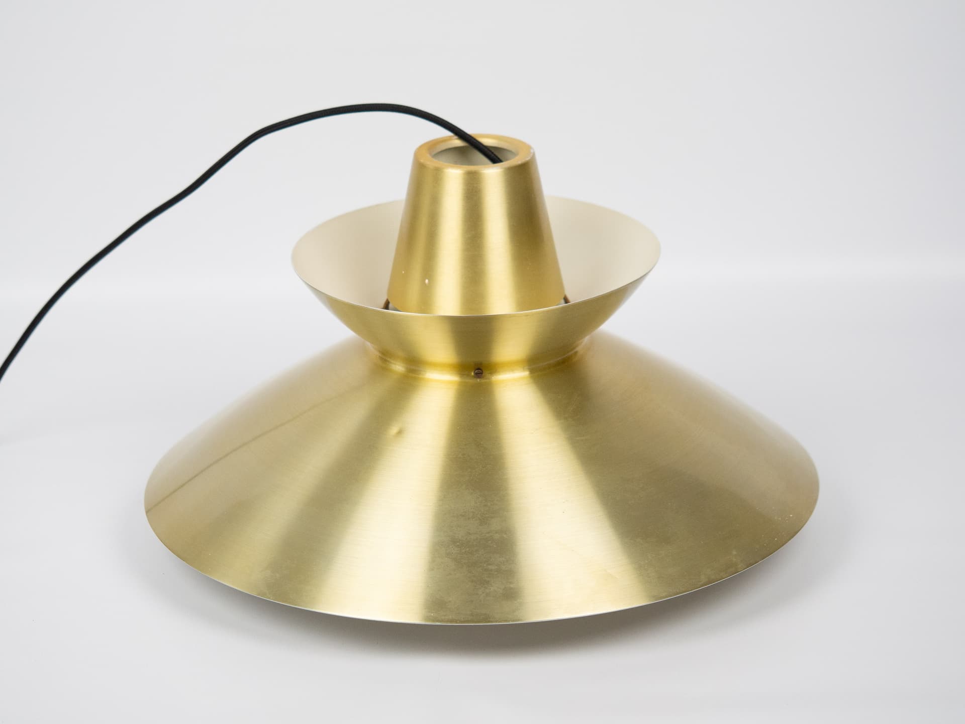 Pendant lamp Navy, gold brass, Nordisk Solar, Denmark, 1940s. - 302589