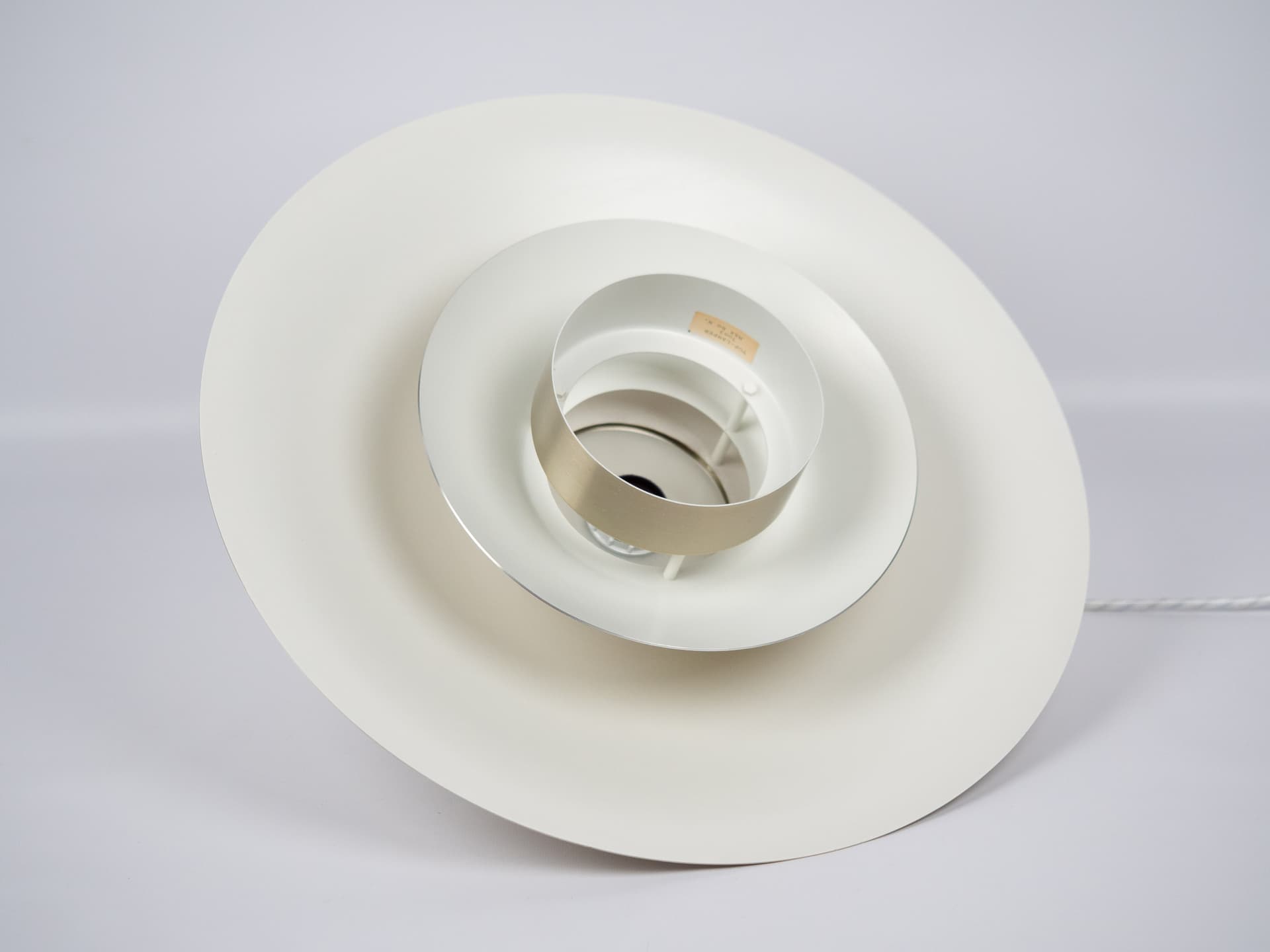 Pendant Lamp Top-lamper, gold metal, Denmark, 1980s. - 302622