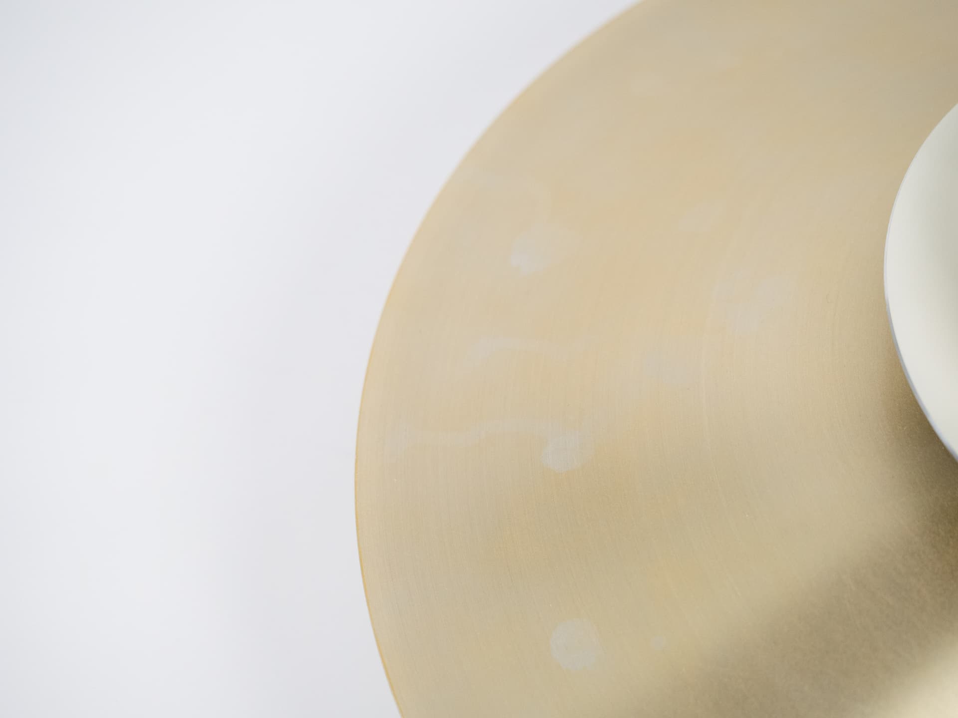 Pendant Lamp Top-lamper, gold metal, Denmark, 1980s. - 302621