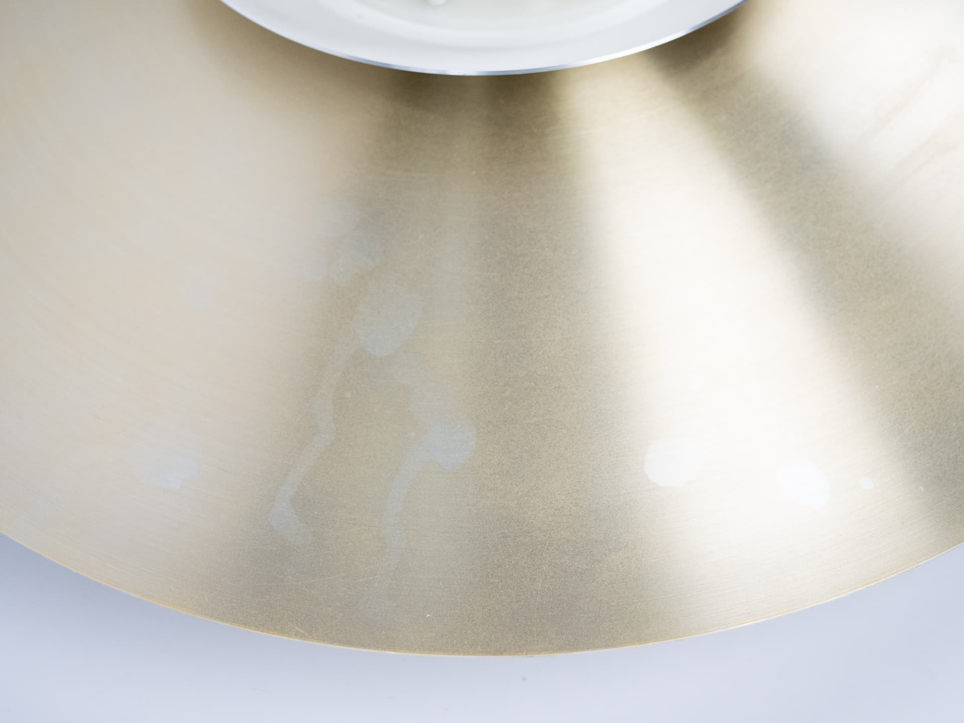 Pendant Lamp Top-lamper, gold metal, Denmark, 1980s. - 302626