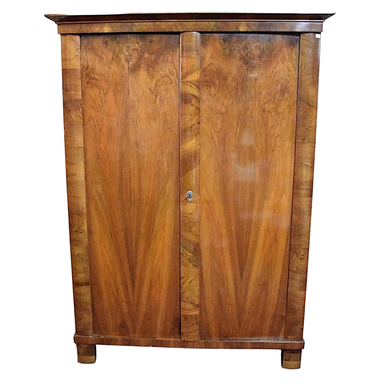Szafa Biedermeier, brązowy, drewno, XIX w.