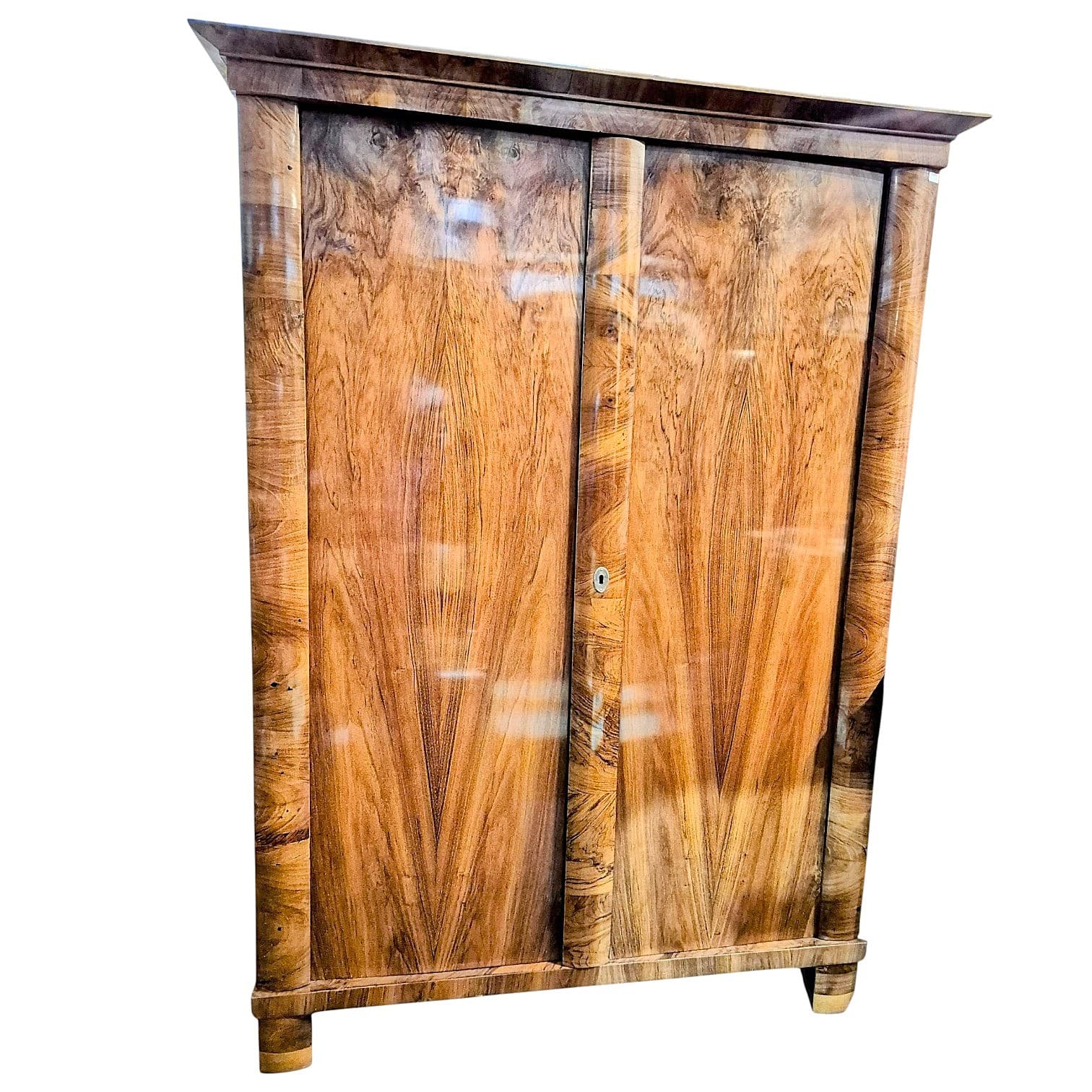 Szafa Biedermeier, brązowy, drewno, XIX w. - 302639