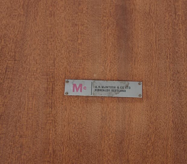 Oval Extendable Table, mahogany brown red, McIntosh, United Kingdom, 1960s. - 302873