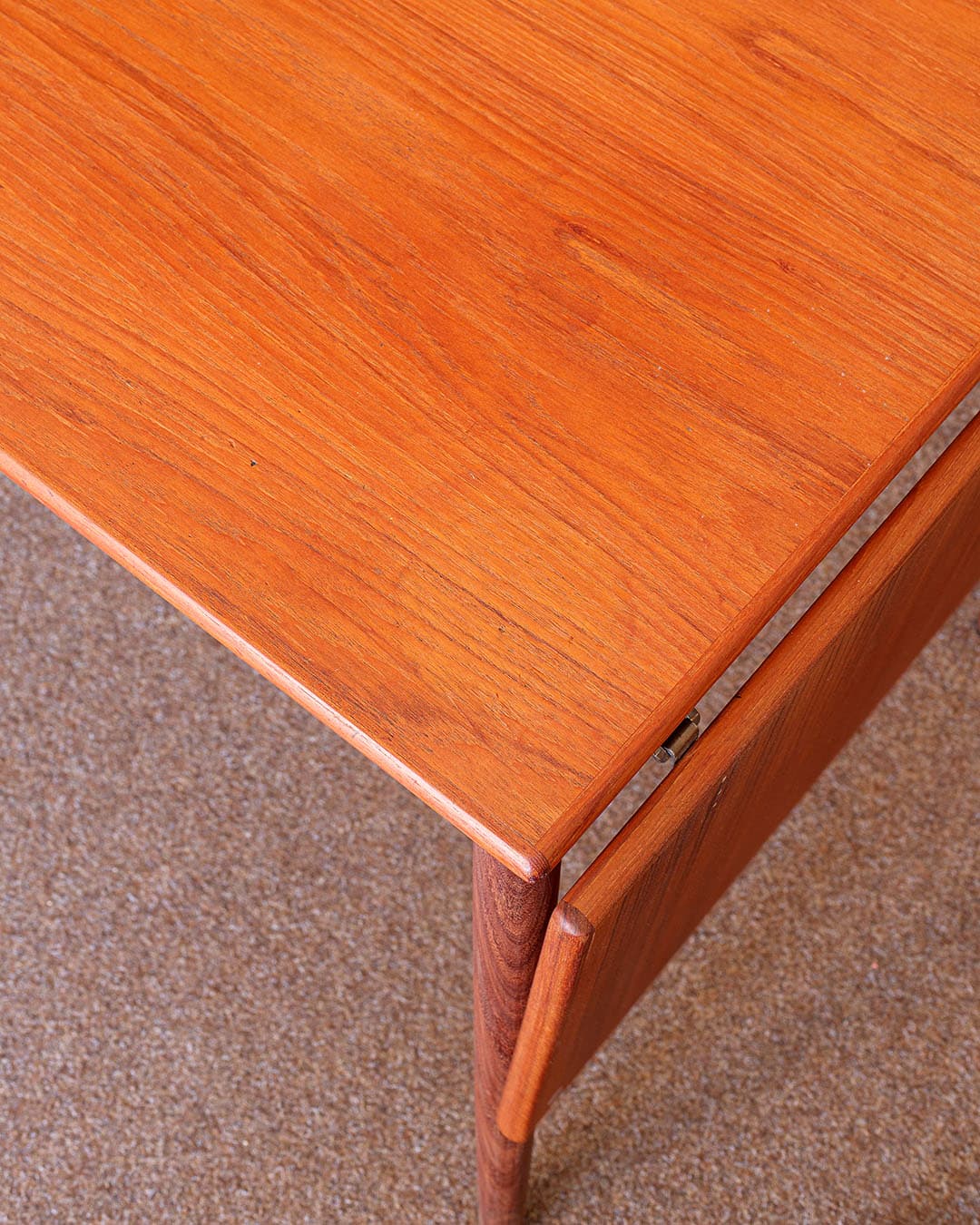 Table, brown teak, Denmark, 1970s. - 302906