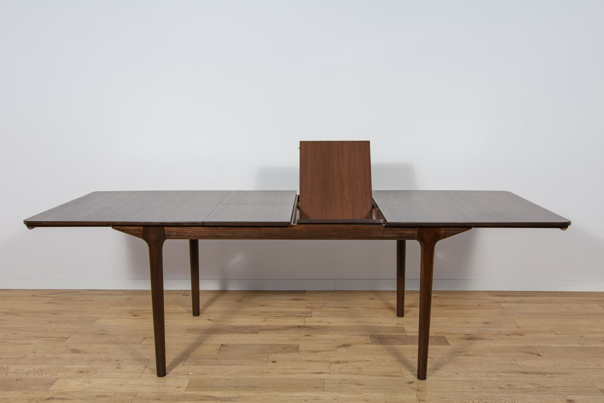 Extendable Rectangular Table, brown teak, McIntosh, United Kingdom, 1960s. - 302929