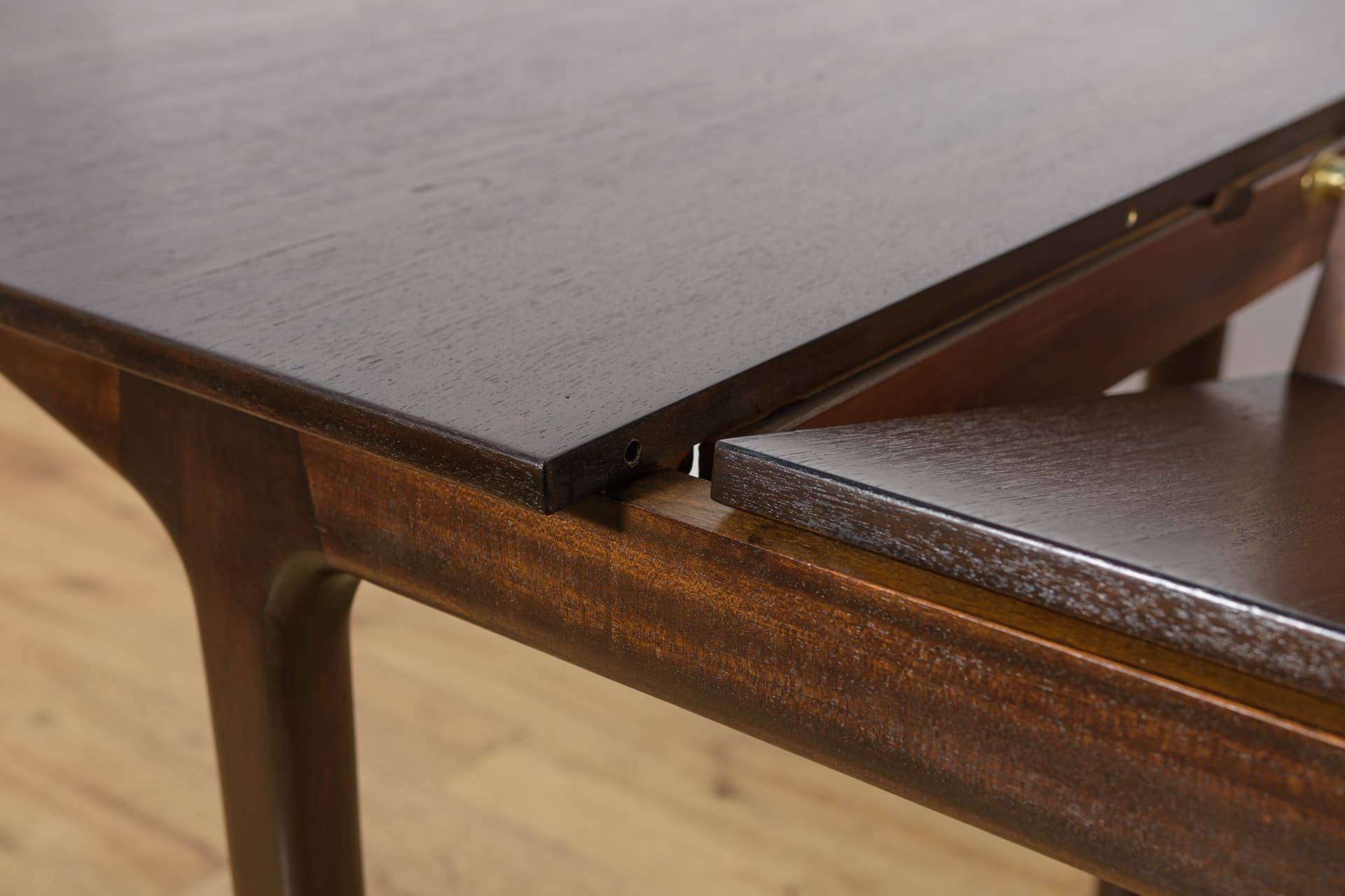 Extendable Rectangular Table, brown teak, McIntosh, United Kingdom, 1960s. - 302935