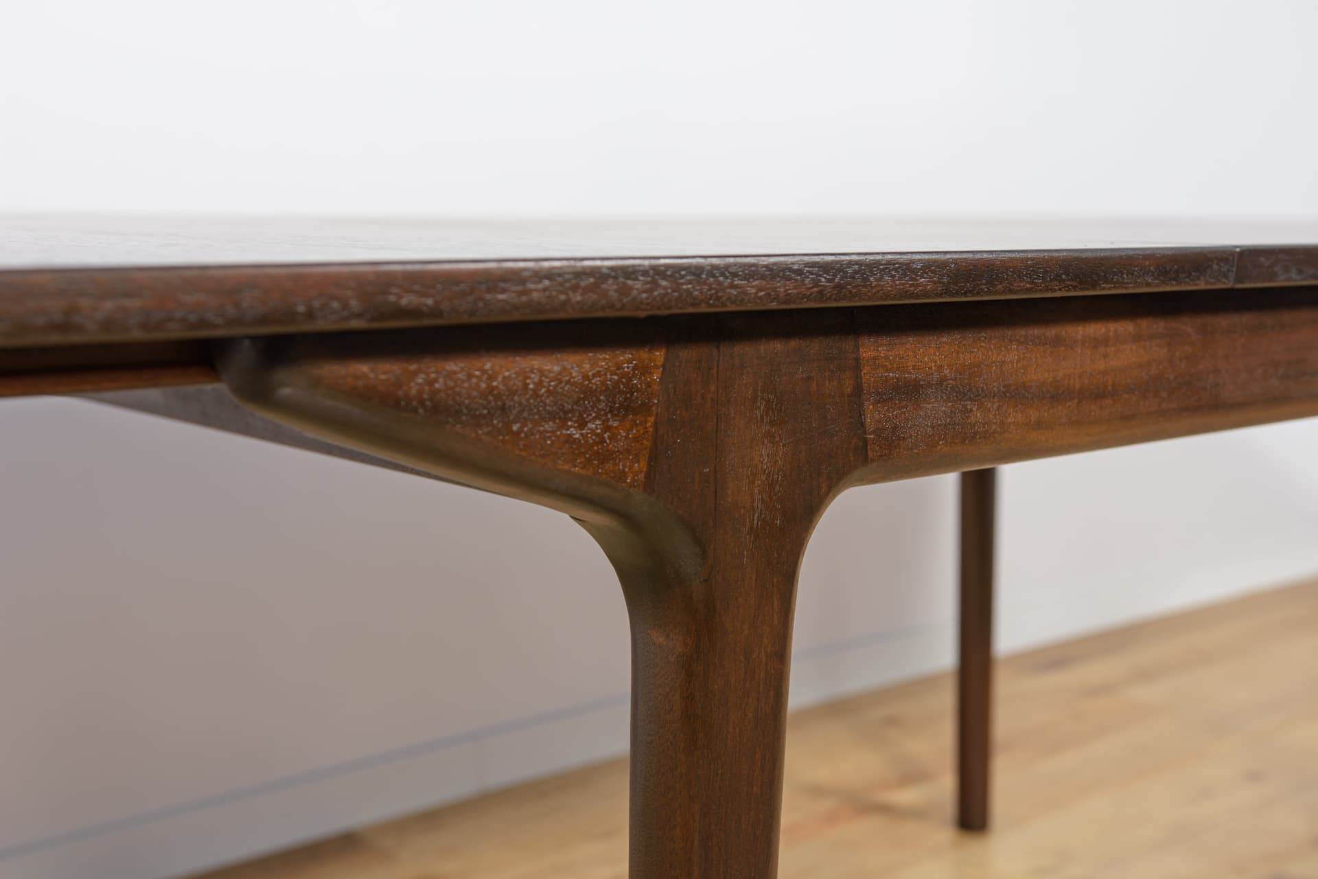 Extendable Rectangular Table, brown teak, McIntosh, United Kingdom, 1960s. - 302936