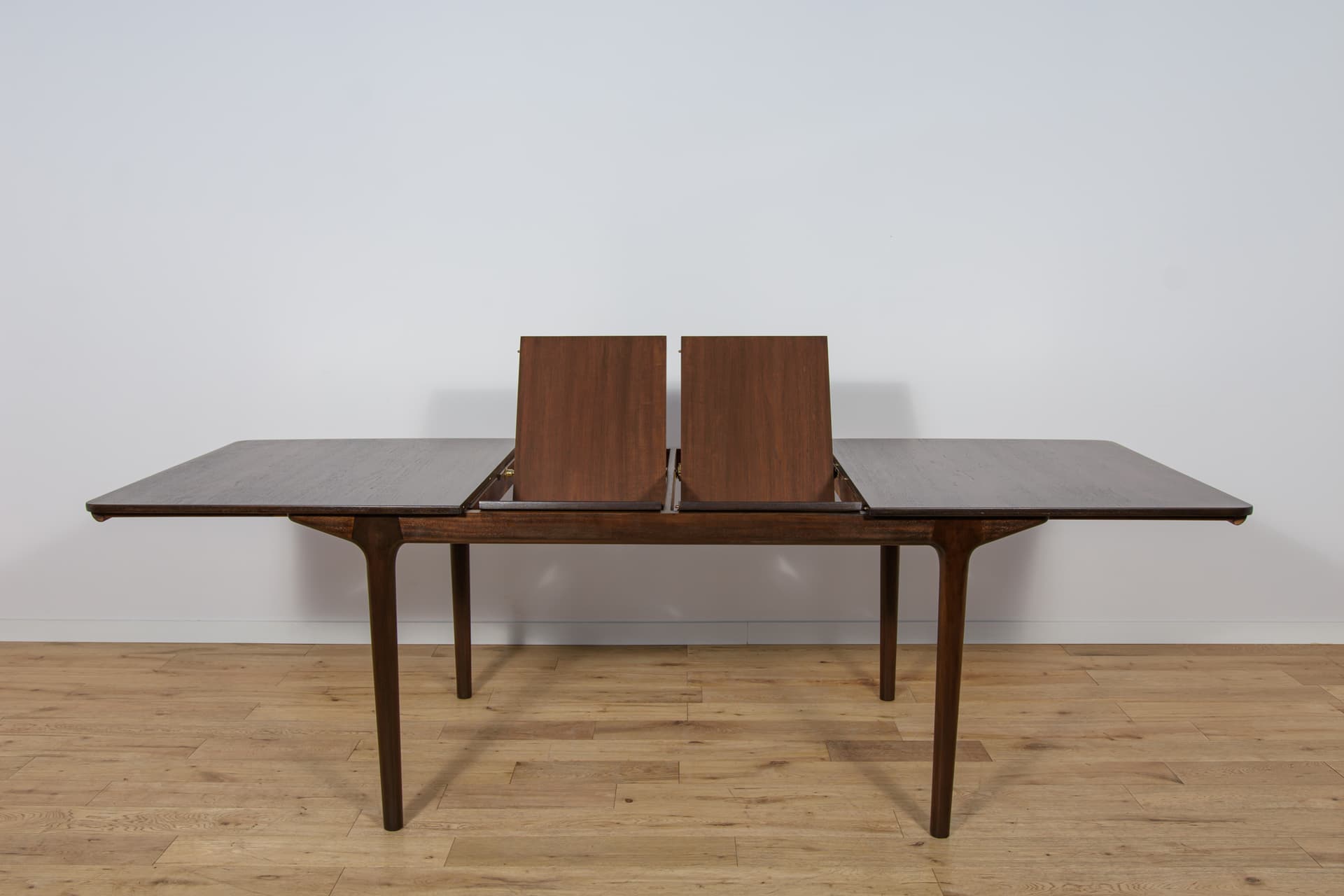 Extendable Rectangular Table, brown teak, McIntosh, United Kingdom, 1960s. - 302928