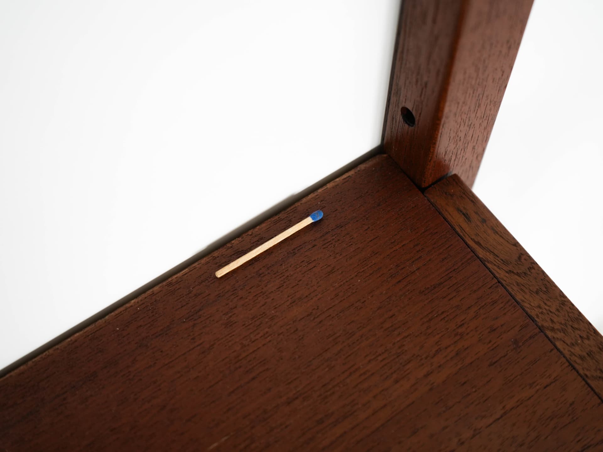Shelving unit, brown teak, Denmark, 1960s. - 303368