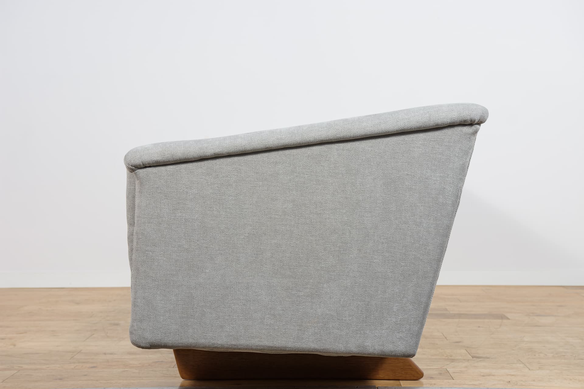 Three-seater sofa Model 4853, light grey fabric, natural oak, by B. Mogensen, Denmark, 1950s. - 303406