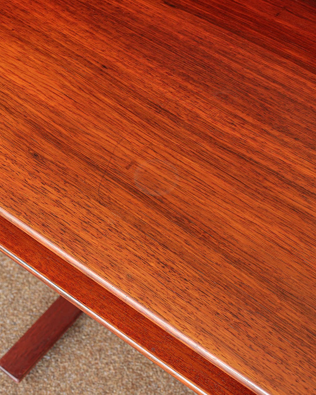 Secretary Desk 530, brown rosewood, by G. Frattini, Bernini, Italy, 1950s. - 303741