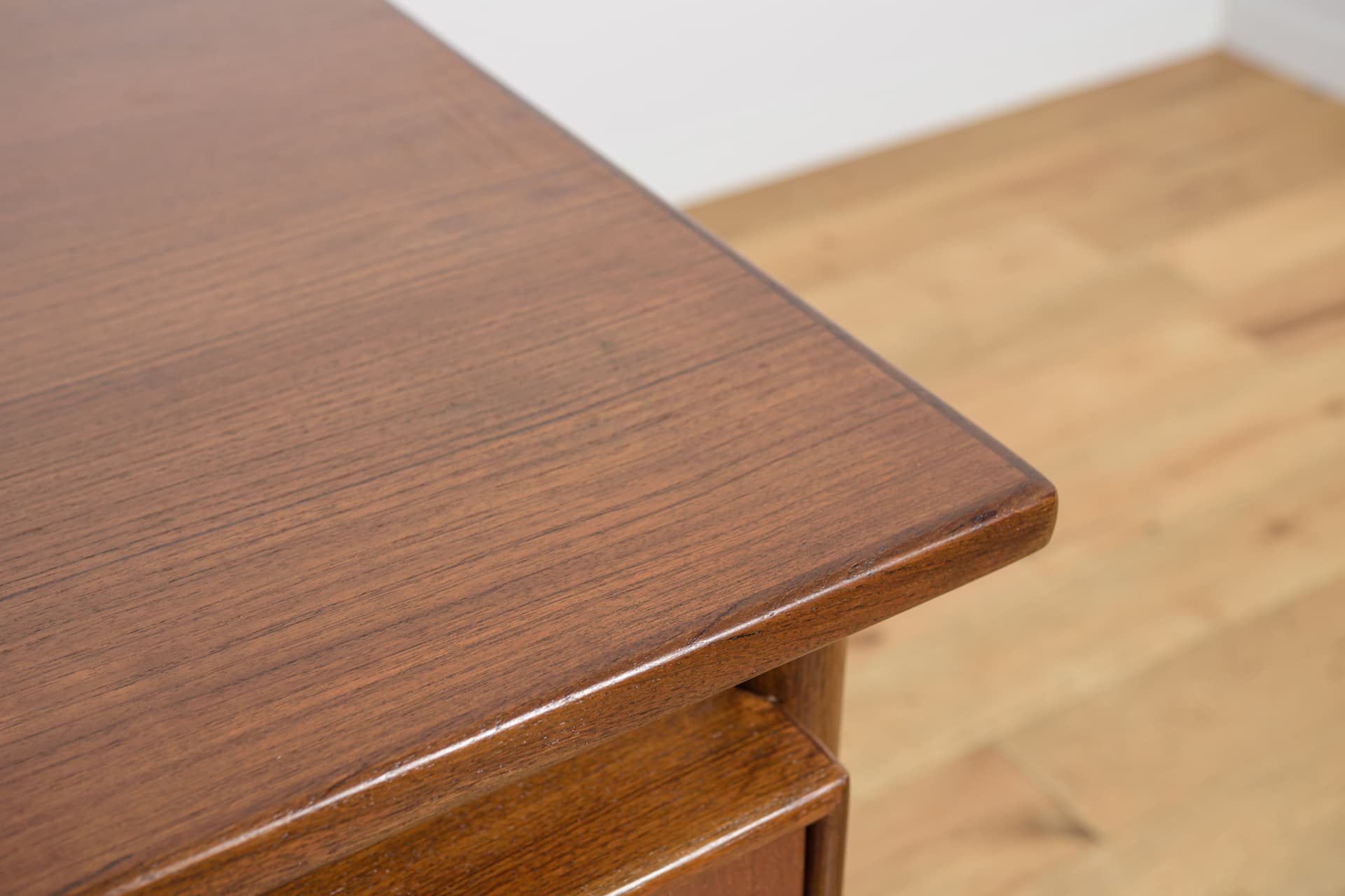 Desk, brown teak, by A. Vodder, Sibast, Denmark, 1960s. - 303761