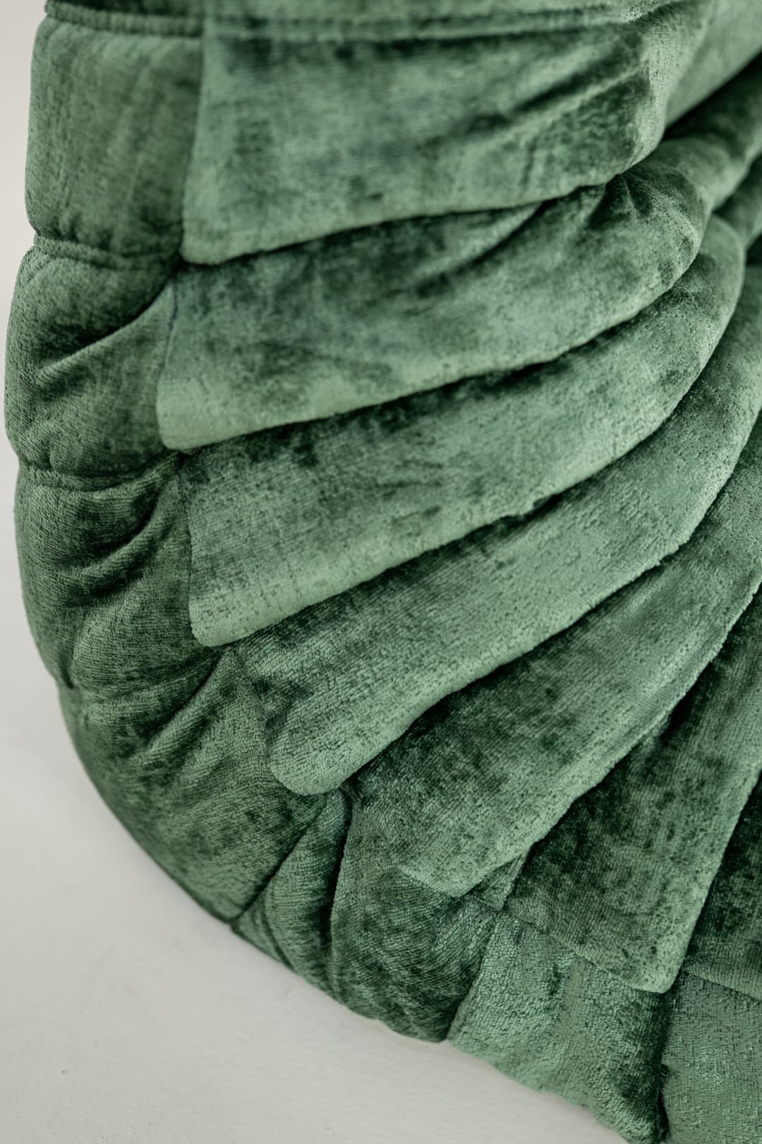 Zestaw wypoczynkowy Togo 5 części, washed velvet forest green - 304214