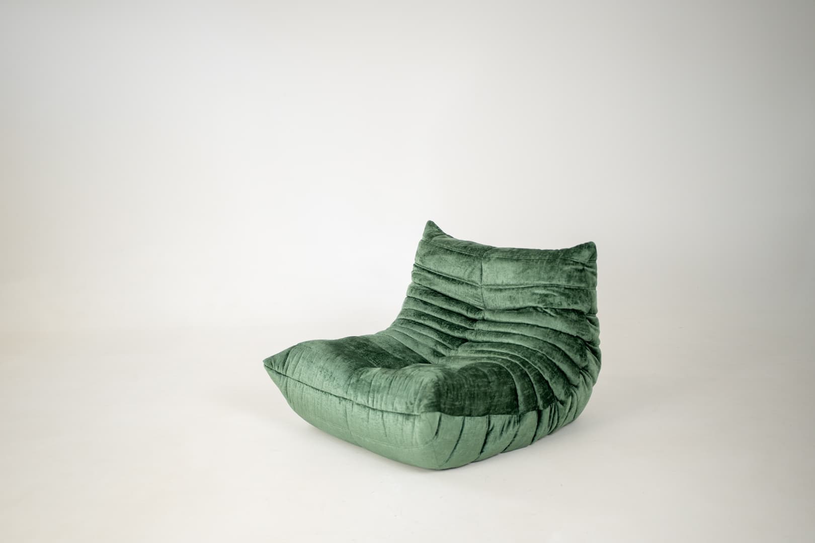 Zestaw wypoczynkowy Togo 5 części, washed velvet forest green - 304208